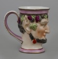 English Staffordshire Bacchus Satyr Mug, Circa 1870