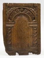 17th Century Oak Wall Panel Carving