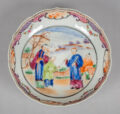 18th Century Small Chinese Famille Rose Dish