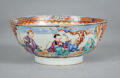 18th Century Chinese Rose Mandarin Bowl