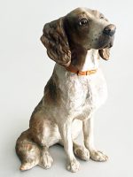 19th Century Austrian Terracotta Dog