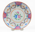 18th Century Chinese Export Famille Rose Plate