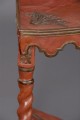 French Antique Lacquer Corner Table