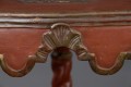 French Antique Lacquer Corner Table