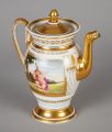 Paris Porcelain Coffee Pot, Circa 1810