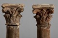 18th Century Italian Terracotta Corinthian Columns
