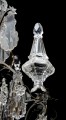 Antique French Crystal and Bronze Chandelier