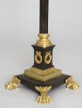 French Antique Bronze Floor Lamp