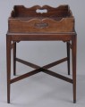 English Antique Georgian Tray on Stand