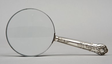 Small Sterling Magnifying Glass