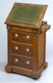 English Antique Late Regency Library Cabinet/Desk