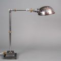 Vintage English Steel Work Desk Lamp