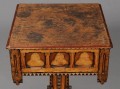 English Antique Country Gothic Pine Center Table