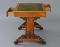 English Antique Small Victorian Partners Writing Table