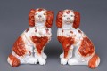 Pair Staffordshire Dogs
