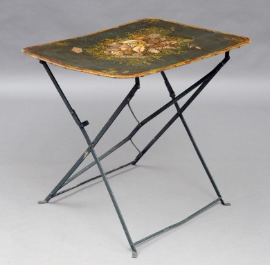 French Antique Cafe Folding Table