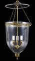Antique English Glass Hall Lantern