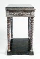 Antique Swedish Parcel Silver Leaf & Marble Console Table, Circa 1840