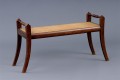 English Antique Caned Bench