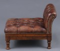 English Antique Double Action Gout Stool