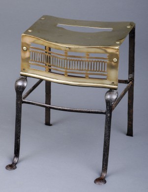 English Brass and Iron Trivet, Circa 1820