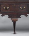 Antique English Rare George II Oak Dresser with Gothic-Shaped Apron, Circa 1730