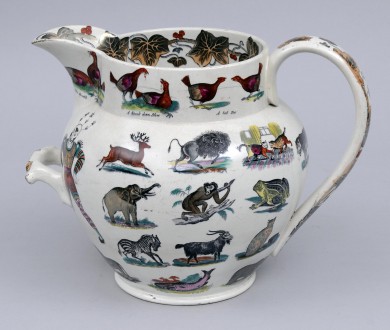 English Elsmore & Forster Jug, 1846