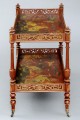 Antique English Chinoiserie Two-Tiered Etagere
