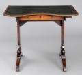 English Antique Kidney Shaped Writing Table