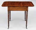 English Antique Regency Games Table