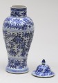 Chinese Kang Xsi Lidded Vase