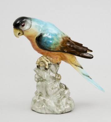 Small German Antique Parrot