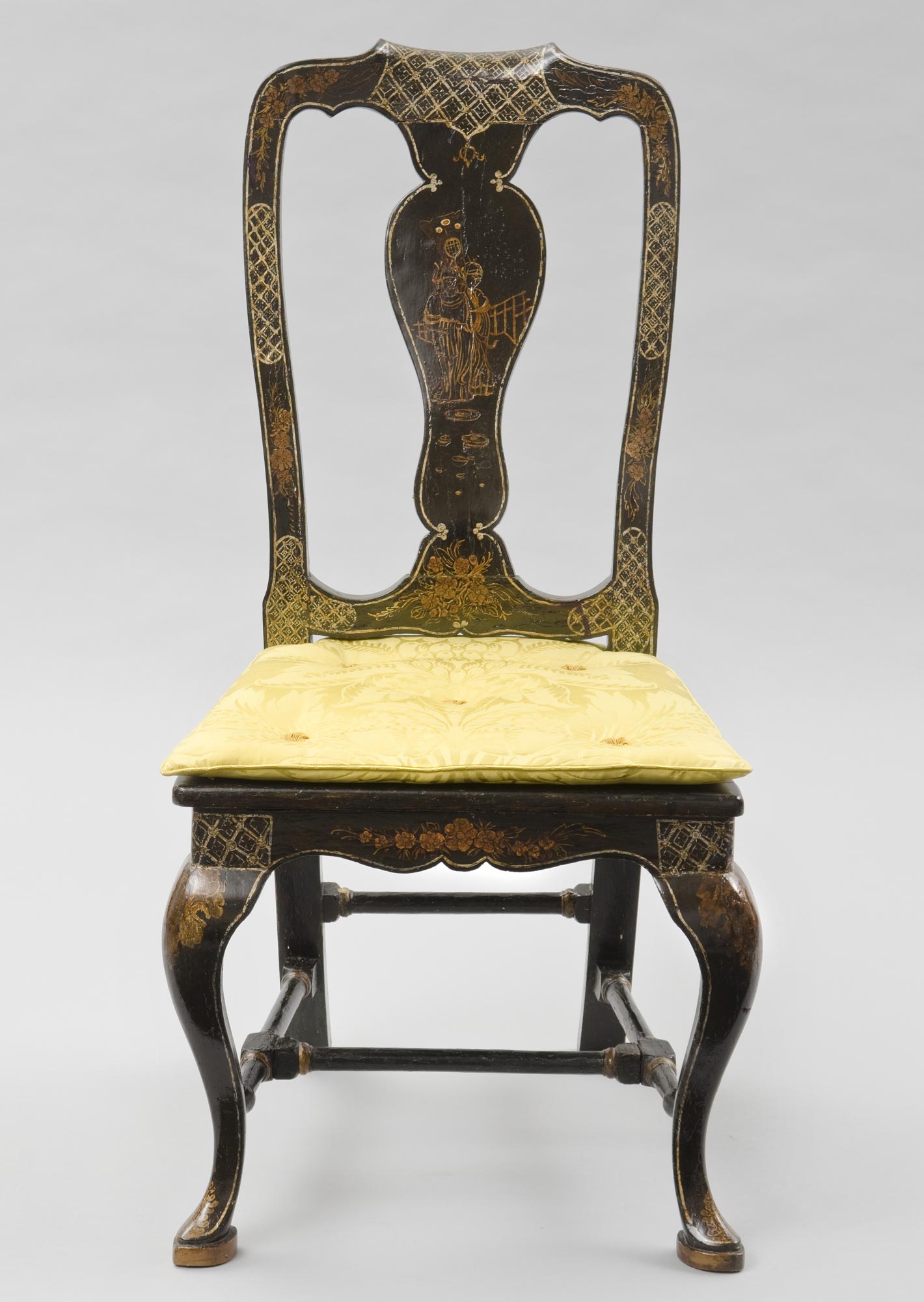 Venetian Antique Side Chairs | Chinoiserie Antique Side Chair
