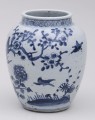 Chinese Shunzhi Blue and White Vase, 1644-1661