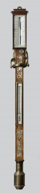 William IV Stick Barometer on a Gimbal