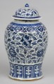 Antique Chinese Porcelain Baluster-Shaped Vase