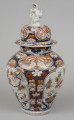 Early Japanese Imari Vase and Lid, Circa 1720