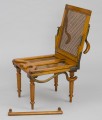 Antique Campaign Folding Armchair, Maker: J. Alderman, London, Circa 1870