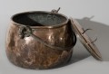 Large English Antique Copper Pot, Circa 1810
