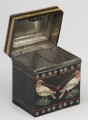Painted Tole Tea Caddy, Circa 1820