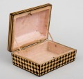 Antique Satinwood & Rosewood Parquetry Box, 18th Century
