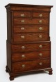 18th Century George III Chest on Chest