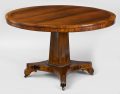 Antique English Regency Rosewood Center Table