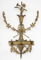 18th Century Pair of Adam Gilded Wall Sconces