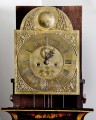 George III Chinoiserie Lacquered Tall Case Clock