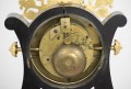 French 8-Day Gilded Mantel Clock, Circa 1870