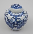 Chinese Porcelain Vase and Cover, Circa 1890