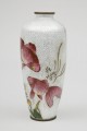 Japanese Ginbari Cloisonne Vase, Meiji Period