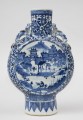 Chinese Blue and White Moon Flask