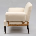 Unusual Antique French Napoleon III Small Armchair